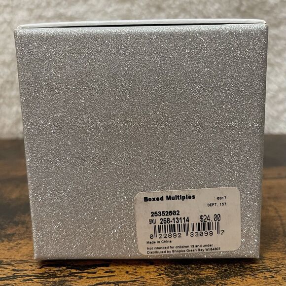 Roman Bracelet Earring Set Red Rhinestone Jewelry Box NEW - Picture 11 of 12